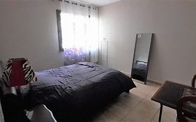 Chambre lit double en colocation